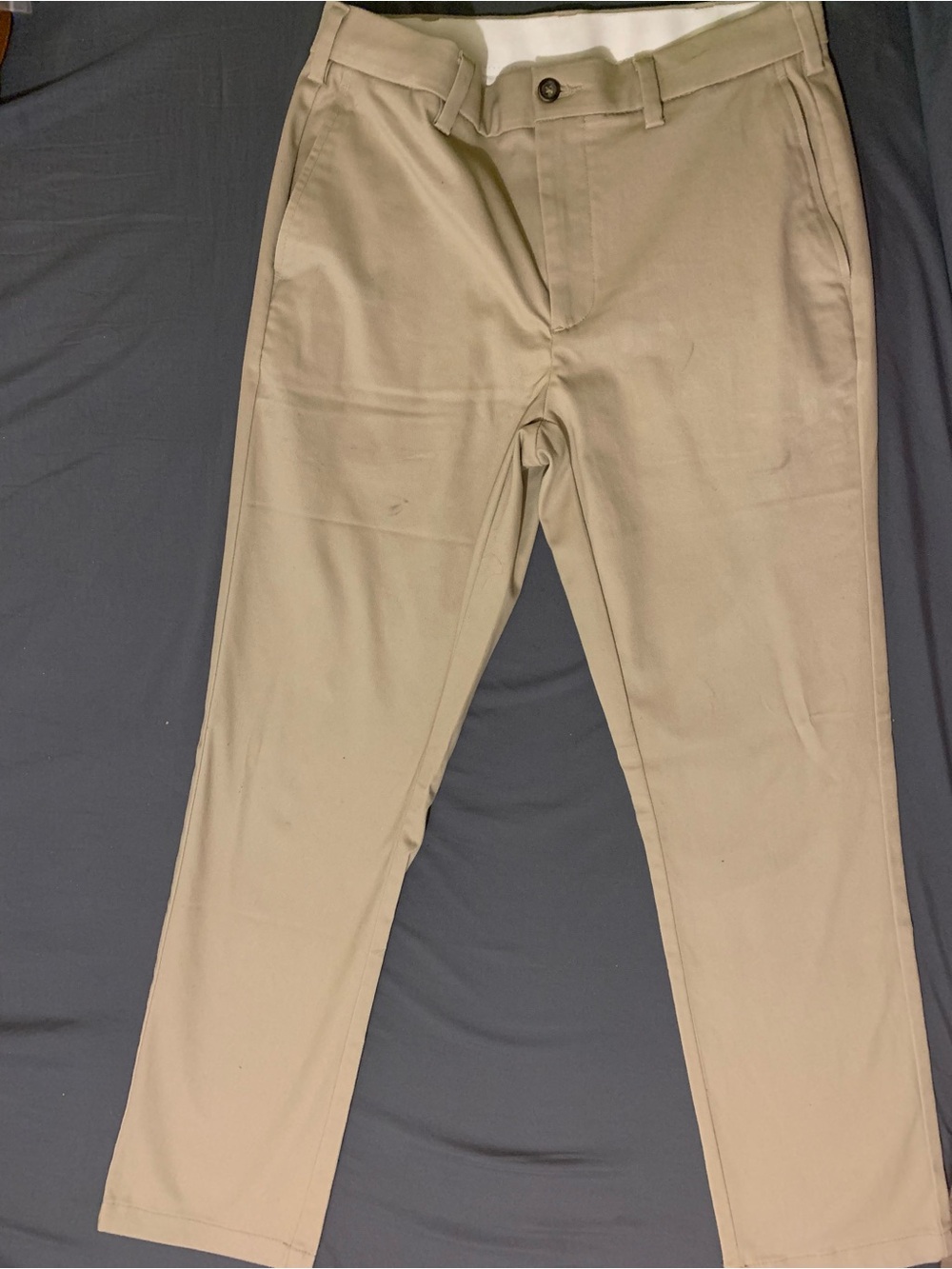 George Men's Tan Chinos Straight Leg